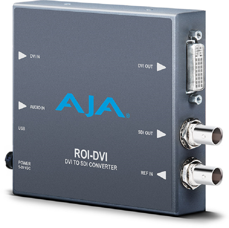 AJA VideoScaler DVI auf max. 3G-SDI mit Audio ROI-DVI